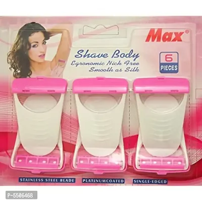 6 pcs set of women razors