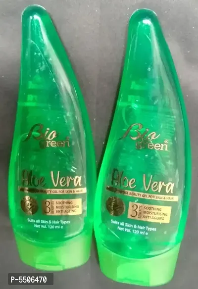 Aloevera gel 120 ml each ( pack of 2 )