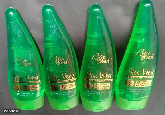 Aloevera gel 120 ml each ( pack of 4 )-thumb0