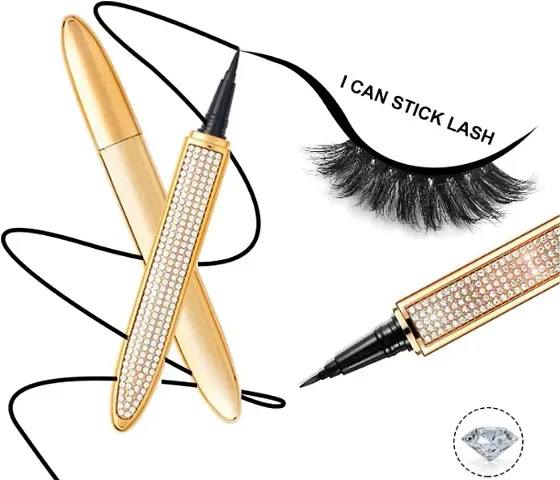 Premium Quality Eyeliner With Makeup Essential Combo