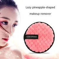 Reusable multipurpose makeup removal facial cleansing pads ( pack of 2 ) , facial makeup remover , eye makeup remover-thumb1