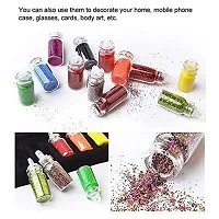 48 in 1 Set of 3D Nail Art Glitter Bottle, Sequins, Rhinest-thumb1