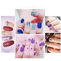 48 in 1 Set of 3D Nail Art Glitter Bottle, Sequins, Rhinest-thumb2