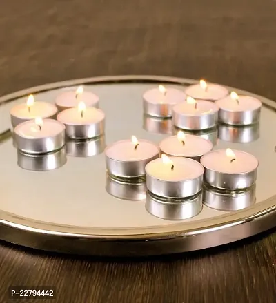 TEA LIGHT CANDLES burning time approx 2 hours ( pack of 50 candles )-thumb3