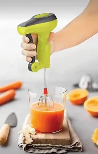 Power-Free Hand Blender And Beater In Kitchen Appliances With High Speed Operation (Egg And Cream; Milkshake; Soup; Lassi; Butter Milk Maker) (colour may vary )-thumb1