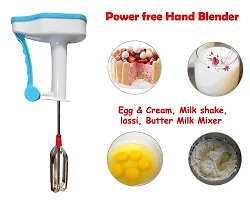 Power-Free Hand Blender And Beater In Kitchen Appliances With High Speed Operation (Egg And Cream; Milkshake; Soup; Lassi; Butter Milk Maker) (colour may vary )-thumb3