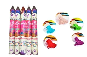 HARSHLOVE Herbal Multicolor Boom Boom Holi Color Fog Holi Color Powder Pack of 5-thumb2