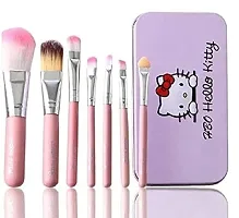 Beautiful Makeup Brush Set of 7 with White Blush Brush-thumb3