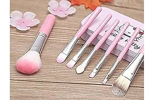 Beautiful Makeup Brush Set of 7 with White Blush Brush-thumb2