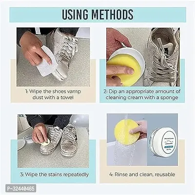 White Shoe Cleaning Cream - 260gm-thumb2