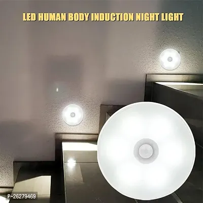 LED Wireless Sensor Wall Night Light - USB Charging Lighting Lamp-thumb2