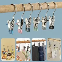 Stainless Steel Multifunction Clamp Hanger-thumb1