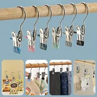 Stainless Steel Multifunction Clamp Hanger-thumb3