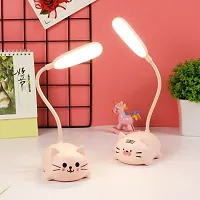 Cute Kids Desk Lamp Rechargeable LED Cartoon Teddy Bear Table lamp for Study-thumb1