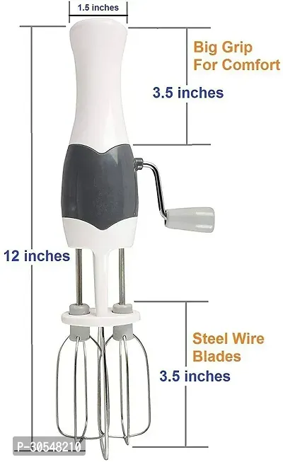 Stainless Steel Non-Electrical Hand Blender/ Manual Hand Blender-thumb3