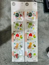 Self Adhesive Fruit Design Wall Hooks for Hanging 6pcs-Assorted-thumb1