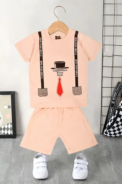 Cotton T-Shirt With Shorts