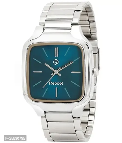 REBOOT FT3025  NEW SQUARE STAINLESS STEEL WATCH