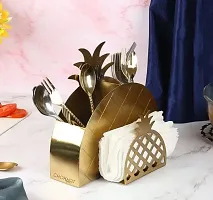 Golden Metal Ananas Caddy-thumb1