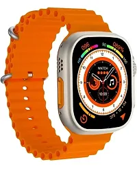 Unisex Orange Smart Watch, Pack Of 1-thumb3