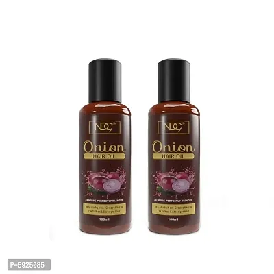 Onion Hair Oil For Men And Women (Pack Of 2, 100 ml each)