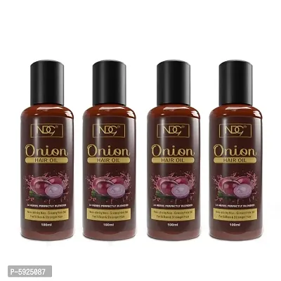 Onion Hair Oil For Men And Women (Pack Of 4, 100 ml each)