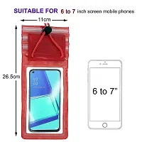 pora's Universal Waterproof Case/Pouch Cover, Waterproof Phone Pouch Dry Bag Compatible for iPhone 12/12 Pro Max/11/11 Pro/SE/Xs Max/XR/8P/7 Galaxy up to 7, Phone Pouch for Beach Travel (Set of 1)-thumb4