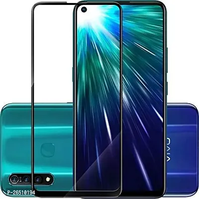 COCOBRICKSreg; Vivo Z1 Pro Tempered glass 9H Hardness HD Glue Cover Friendly Anti-scratch Screen guard for Vivo Z1 Pro with Easy Self Installation Kit (Pack of 1)-thumb0