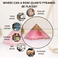 Crystal Divine Gomti Chakra Crystal Pyramid Vastu for Home Orgone Crystal Pyramid Showpieces for Home Decor Items Crystal Pyramid for Positive Energy Crystal Pyramid for Office Table Decorative Items-thumb3