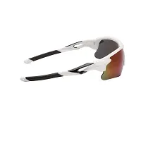 Stylish UV Protected Mirrored Sports Sunglasses-thumb4