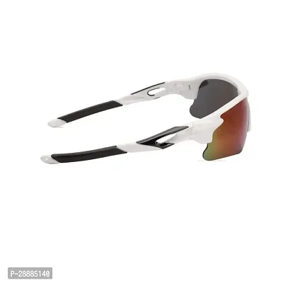 Stylish UV Protected Mirrored Sports Sunglasses-thumb5