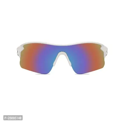 Stylish UV Protected Mirrored Sports Sunglasses-thumb2