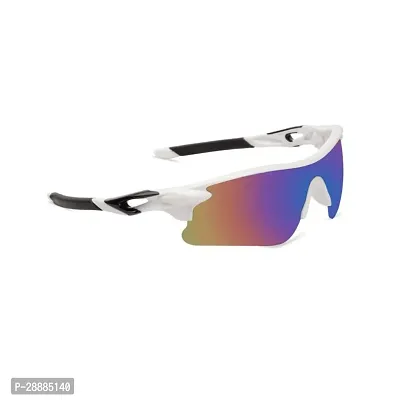 Stylish UV Protected Mirrored Sports Sunglasses-thumb3