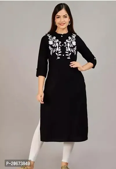 Stylish Women Rayon Casual Kurta