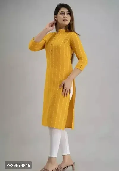 Stylish Women Rayon Casual Kurta-thumb0