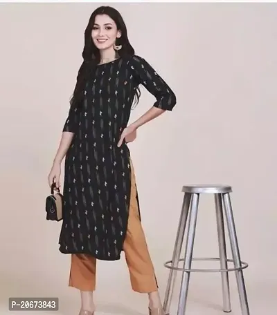 Stylish Women Rayon Casual Kurta