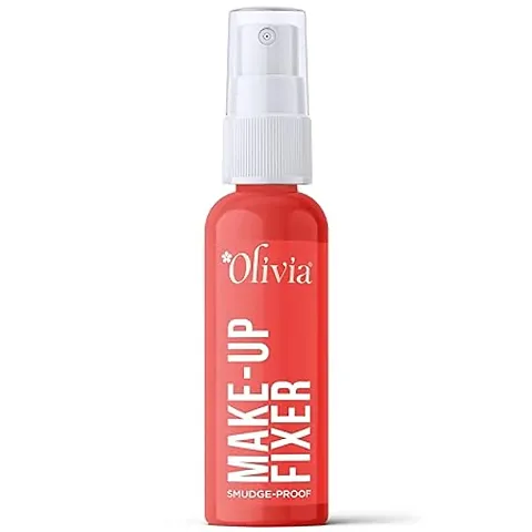 Olivia Make-up Fixer Spray Enriched with Vitamin E, Long Lasting Smudge Proof Misty Fixer for Face Makeup - 50ml