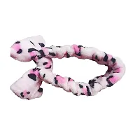 Girl Kids Hair Bands/Accessories Turban Knotted (Pink and Black Metal)-thumb2