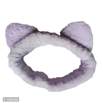 Fancy Streachable Hair Bands/Hair Accessories for baby Girls (Viole)-thumb2