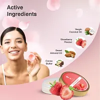 Lip Balm for Dry  Chapped Lips Glossy Strawberry Flavor Pack of 1-thumb3