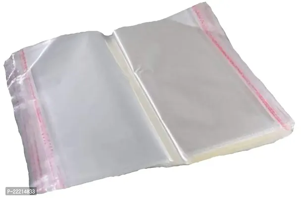 Self Adhesive BOPP Transparent Plastic Poly Bags 12?16 Inch (Pack of 100 Pc.)