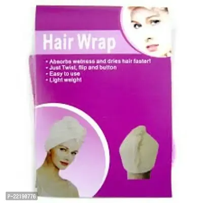 Premsons Microfiber Hair Wraps Fast Dry Towel (Multicolour, 57x23cm)-thumb4