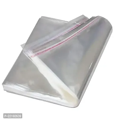 Webshoppers | Self Adhesive Resealable transparent {Pack of 100} (7?12inch) - 100 Pcs BOPP plastic covers for packing,plastic bags