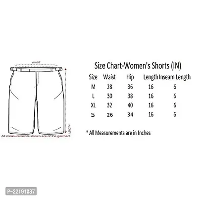 FeelBlue Stylish Cotton Hot Pant Shorts for Women Ladies Shorts for Cycling Gym Yoga Pants Sizes-S M L XL-thumb3