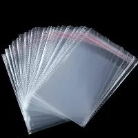 Webshoppers | Self Adhesive Resealable transparent 5X7 inches - 200 Pcs BOPP plastic covers for packing,plastic bags (35 Micron)-thumb3