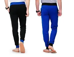 Superior Men's Regular Fit Trackpants (Pack of 2) (MTrackcombo-RBlackRoyal-2_Black  Blue_X-Large)-thumb1