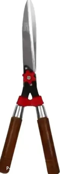 AGT Heavy Cutter Shear Wooden Handle Hudge Garden Scissor Gardening Tool Kit Garden Tool Kit  (1 Tools)-thumb0