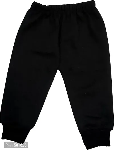 Stylish Multi Cotton Blend Solid Trousers For Boys (Pack Of 2)-thumb2