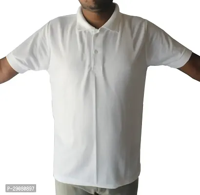 Classic Cotton Solid Tshirt for Men-thumb0