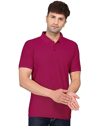 Elegant Solid Polos For Men And Boys